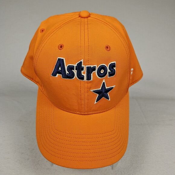 Fanatics Houston Astros MLB Orange Flex Fitted Hat Lightweight Embroidered S / M - Picture 15 of 15